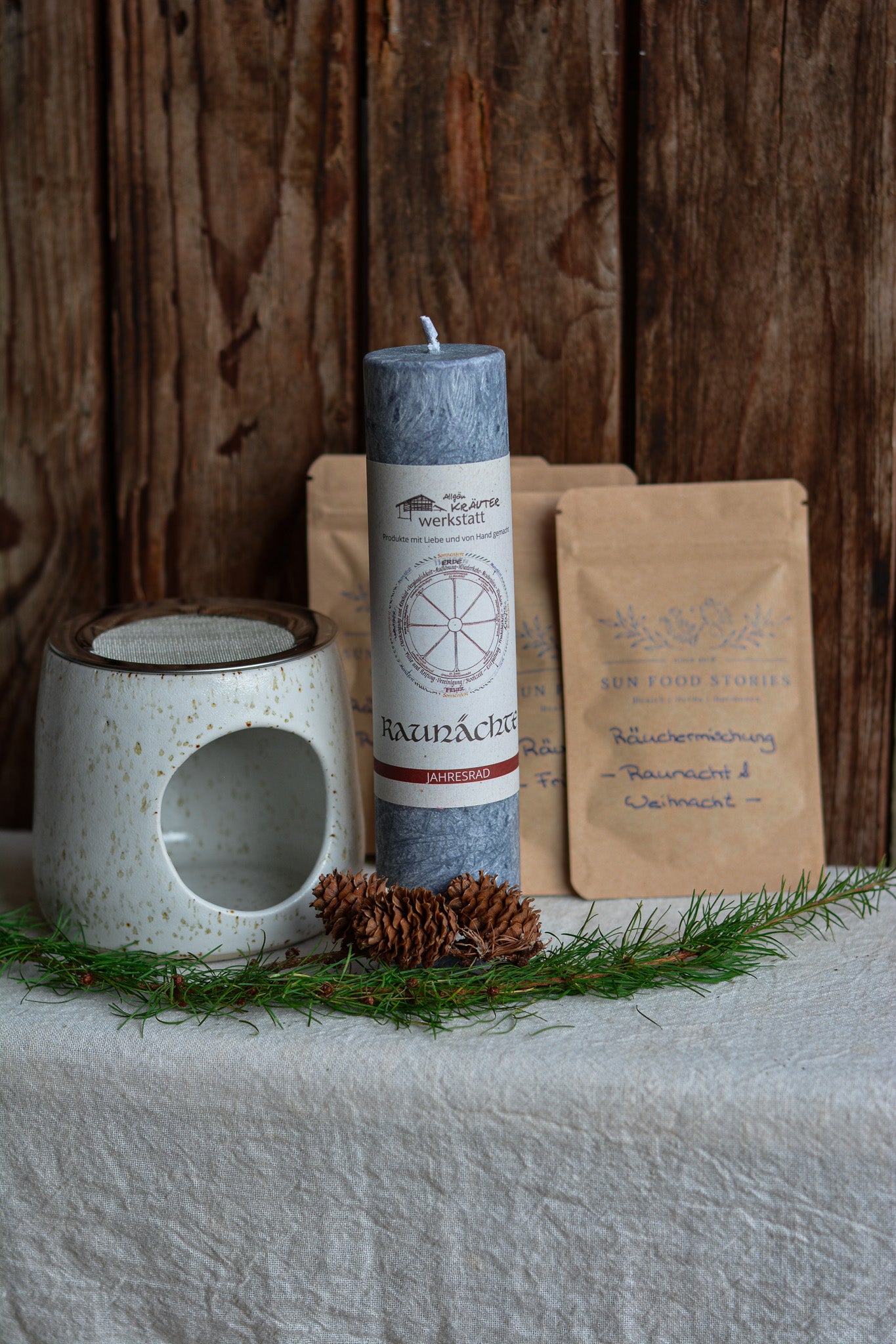 Räucher-Set Stövchen Raunächte