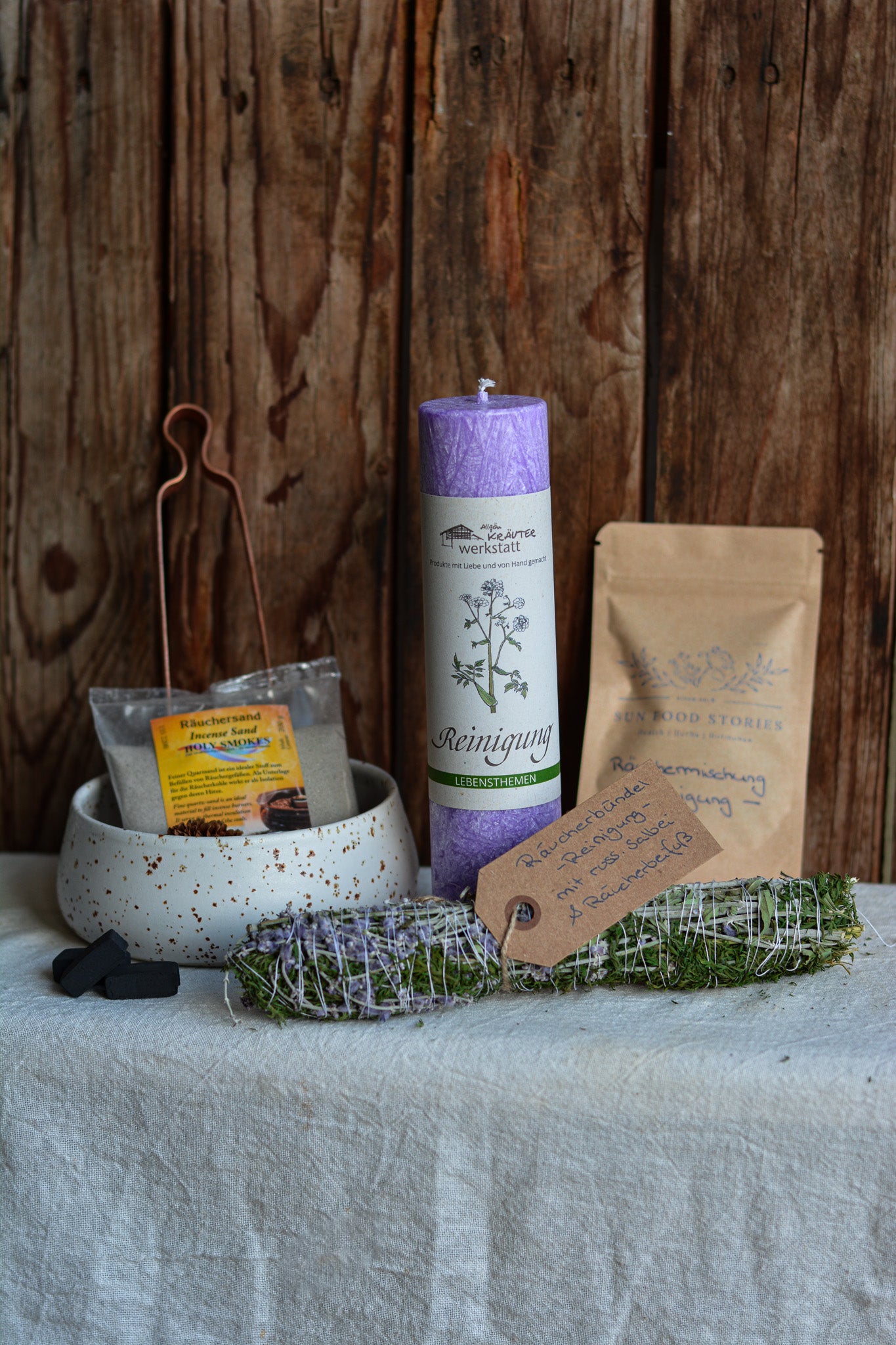 Räucher-Set Schale Reinigung