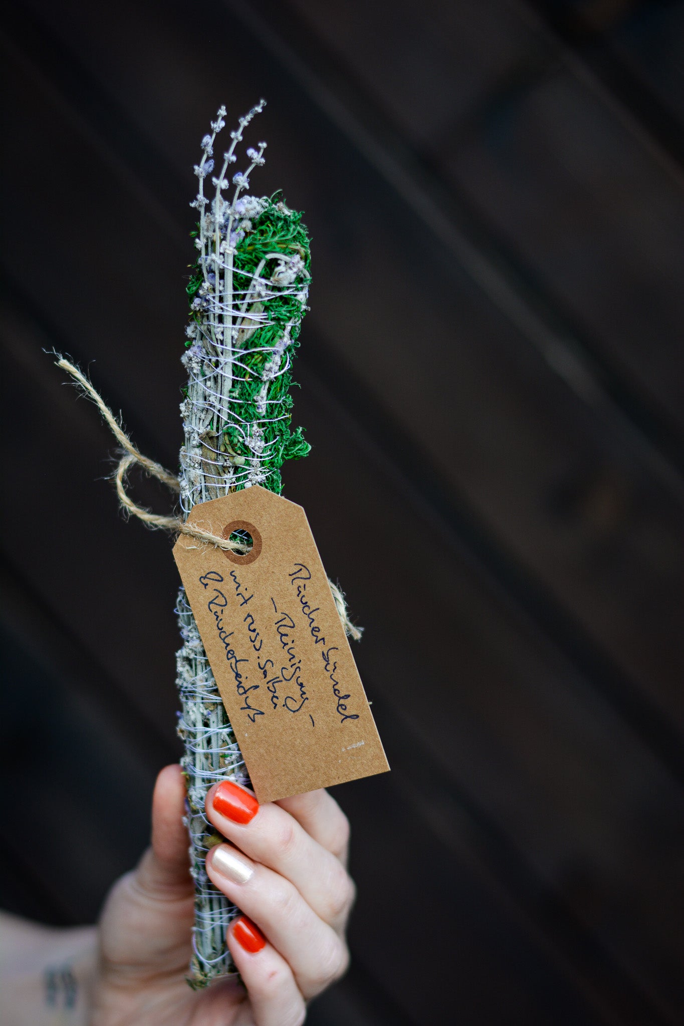 Räucherbündel Reinigung