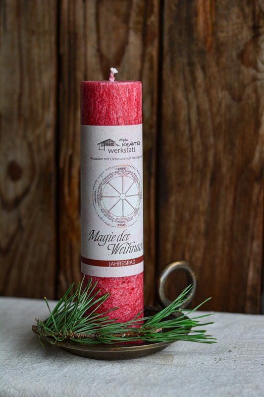 Kräuterkerze "Magie der Weihnacht"