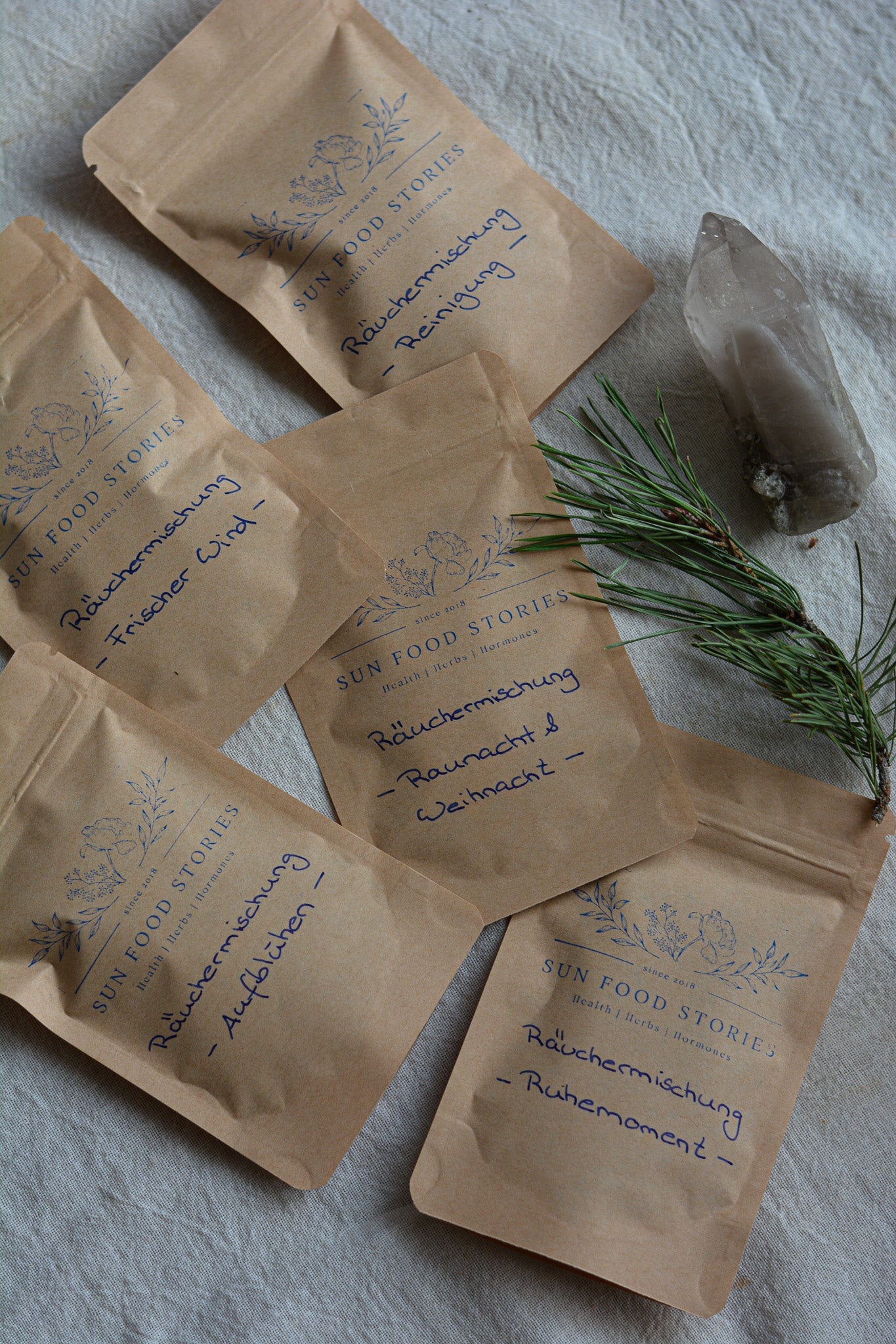 Räuchermischungen - alle 5